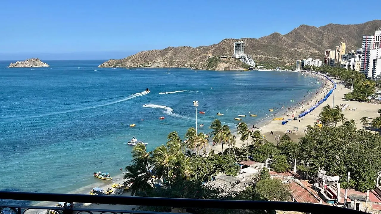 아파트 Edificio El Penon Del Rodadero Santa Marta 콜롬비아