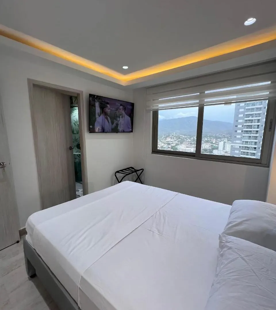아파트 Edificio El Penon Del Rodadero Santa Marta